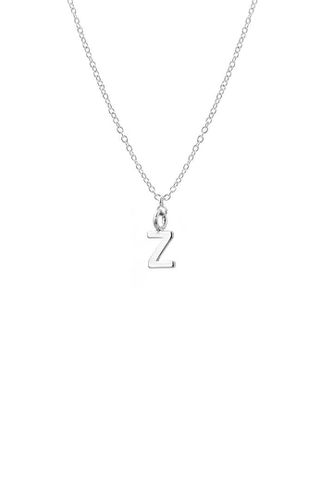 Womens Dainty Initial 'Z' Necklace Silver Plated - - 18 inches - Joy by Corrine Smith - Modalova