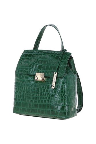 Womens Croc Print Real Leather Backpack - - One Size - NastyGal UK (+IE) - Modalova