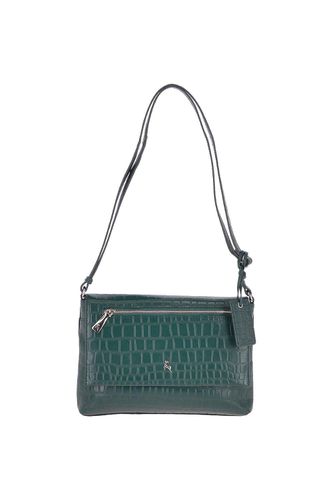 Womens 'Siane' Print Real Leather Crossbody Bag - - One Size - Ashwood Leather - Modalova
