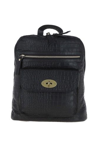 Womens Bonfanti' Croc Print Real Leather Mini Backpack - - One Size - NastyGal UK (+IE) - Modalova