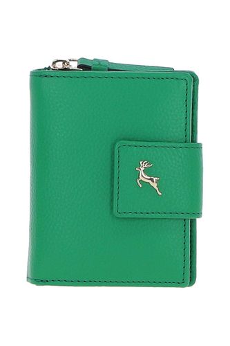 Womens 'Arte in Pelle' RFID Secure Wallet/Purse with Zip and Stud Closure - - One Size - Ashwood Leather - Modalova