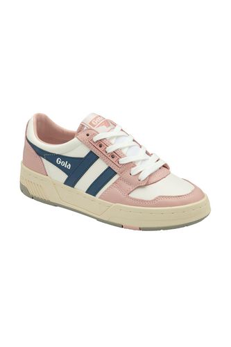 Womens 'Challenge' Leather Lace-Up Trainers - - 4 - Gola - Modalova
