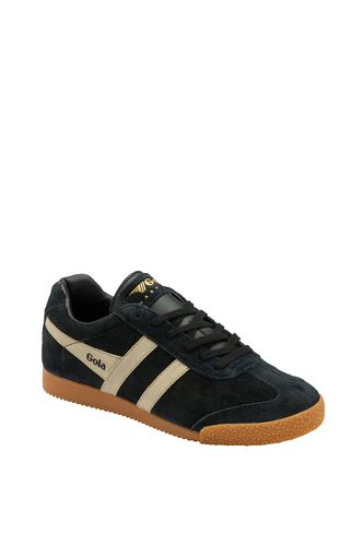 Womens 'Harrier Mirror' Suede Lace-Up Trainers - - 3 - Gola - Modalova