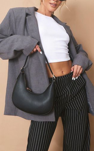 Womens Curved PU Shoulder Bag - One Size - NastyGal UK (+IE) - Modalova