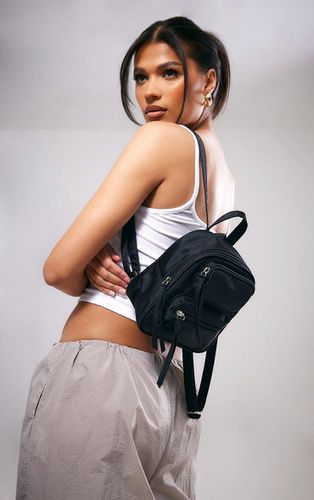 Womens Nylon Pocket Mini Backpack - One Size - NastyGal UK (+IE) - Modalova