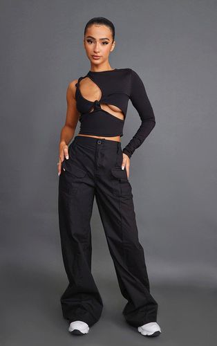 Womens Petite Cargo Low Rise Pocket Detail Trousers - 12 - NastyGal UK (+IE) - Modalova