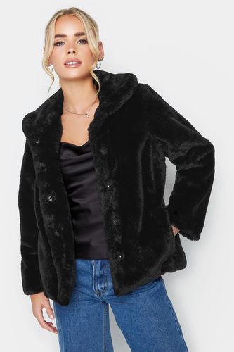 Womens Petite Faux Fur Coat - - 8 - PixieGirl - Modalova