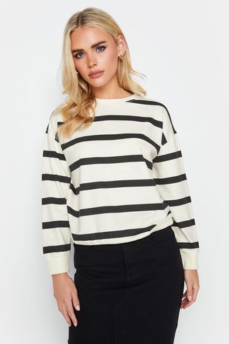 Womens Petite Striped Sweatshirt - - 6 - NastyGal UK (+IE) - Modalova