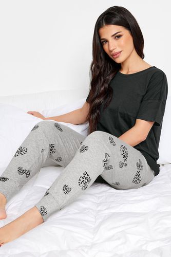 Womens Petite Printed Pyjama Set - - 6-8 - PixieGirl - Modalova