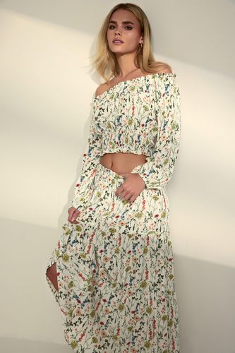 Womens Petite Printed Maxi Skirt - - 8 - NastyGal UK (+IE) - Modalova