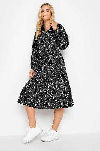 Womens Printed Tiered Midi Dress - - 6 - NastyGal UK (+IE) - Modalova