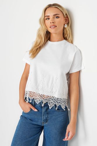 Womens Petite Crochet T-Shirt - - 18 - NastyGal UK (+IE) - Modalova
