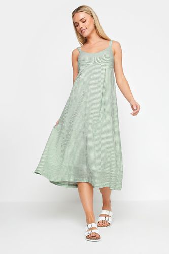Womens Petite Cotton Midi Slip Dress - - 16 - PixieGirl - Modalova