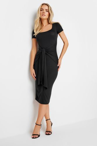 Womens Peite Tie Front Bodycon Midi Dress - - 6 - NastyGal UK (+IE) - Modalova