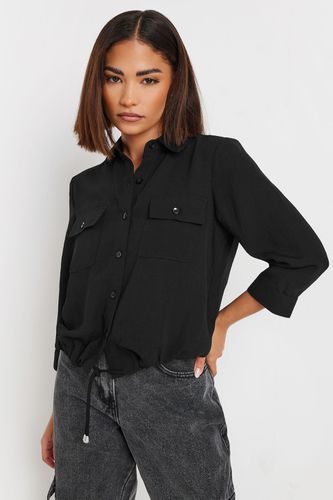 Womens Petite Drawcord Shirt - - 16 - PixieGirl - Modalova