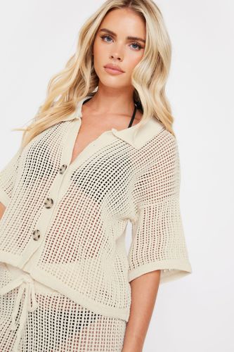 Womens Petite Crochet Shirt - - 16 - PixieGirl - Modalova