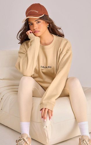 Womens Sand Oversized Basic Sweatshirt - - M - NastyGal UK (+IE) - Modalova