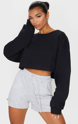 Womens Oversized Cropped Sweat Shirt - S - NastyGal UK (+IE) - Modalova
