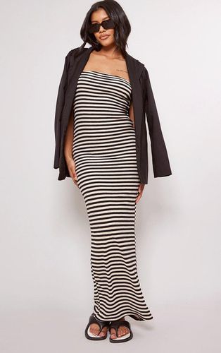 Womens Monochrome Stripe Towelling Maxi Dress - - 4 - NastyGal UK (+IE) - Modalova