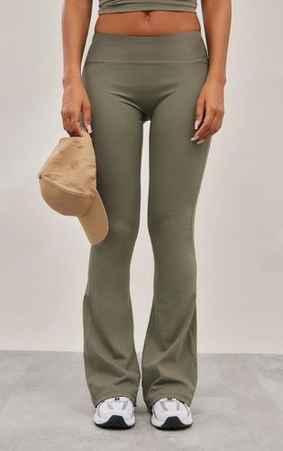 Womens Olive Sport Sculpt High Waist Flare Yoga trousers - - 10 - NastyGal UK (+IE) - Modalova