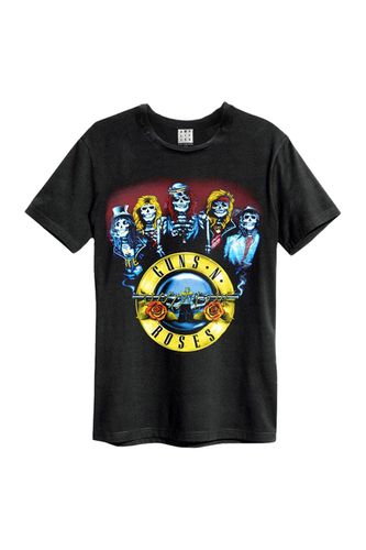 Skeleton Drum T-Shirt - Black - S - Guns N Roses - Modalova