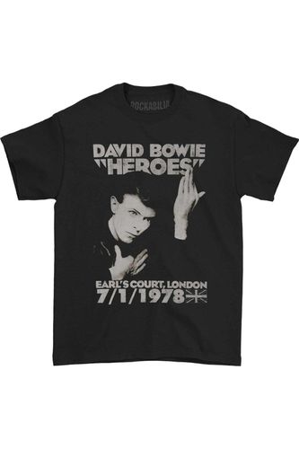 Heroes Earls Court T-Shirt - - M - David Bowie - Modalova