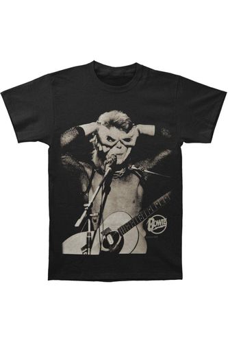 Acoustics T-Shirt - Black - S - David Bowie - Modalova