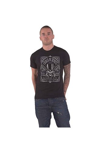 Bourbon Label T-Shirt - Black - XL - Guns N Roses - Modalova