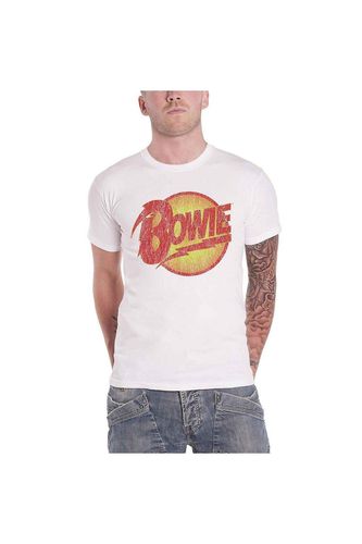 Diamond Dogs Vintage Logo T-Shirt - - XXL - David Bowie - Modalova