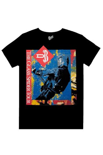 Glass Spider Tour Back Print T-Shirt - - S - David Bowie - Modalova