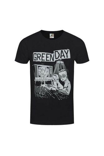 TV Wasteland T-Shirt - Black - S - Green Day - Modalova