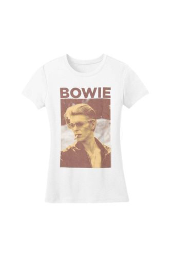 Smoking T-Shirt - White - XXL - David Bowie - Modalova