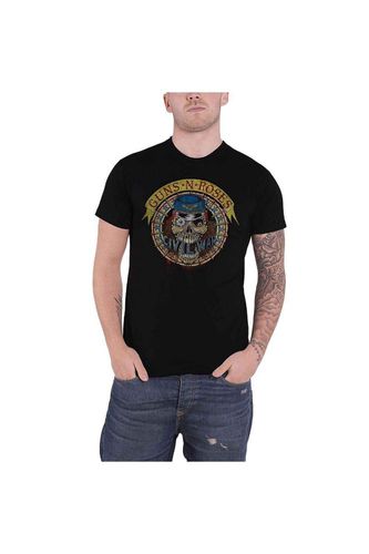 Skull Circle Back Print T-Shirt - - M - Guns N Roses - Modalova