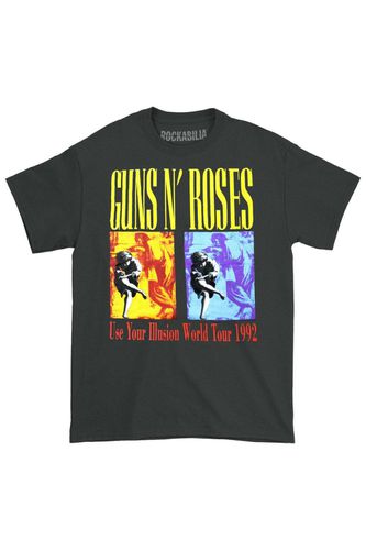 Use Your Illusion World Tour Back Print T-Shirt - - S - Guns N Roses - Modalova