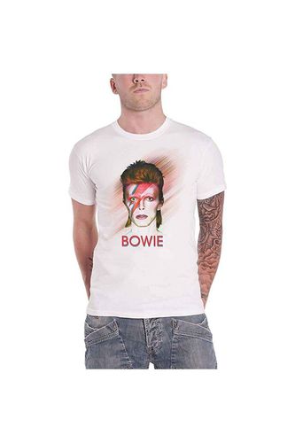 Bowie Is Back Print T-Shirt - - XXL - David Bowie - Modalova