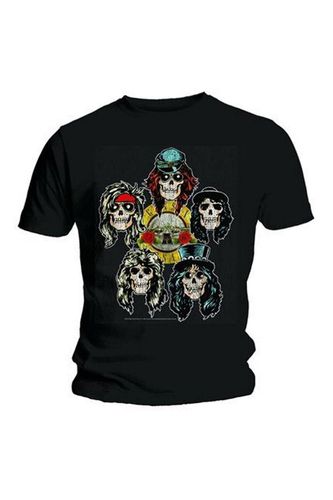 Vintage Heads T-Shirt - Black - S - Guns N Roses - Modalova