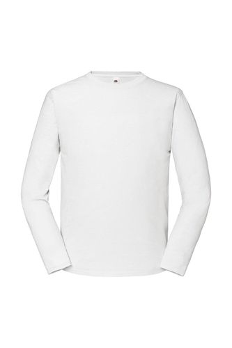 Iconic 195 Premium Ringspun Cotton Long-Sleeved T-Shirt - - L - Fruit of the Loom - Modalova