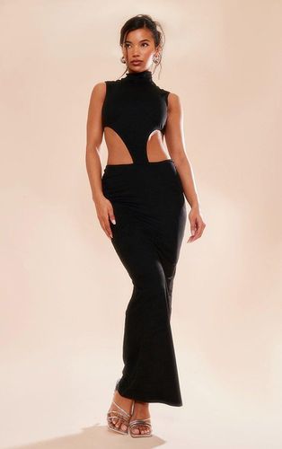 Womens Faux Suede Sleeveless Cut Out Maxi Dress - 14 - NastyGal UK (+IE) - Modalova