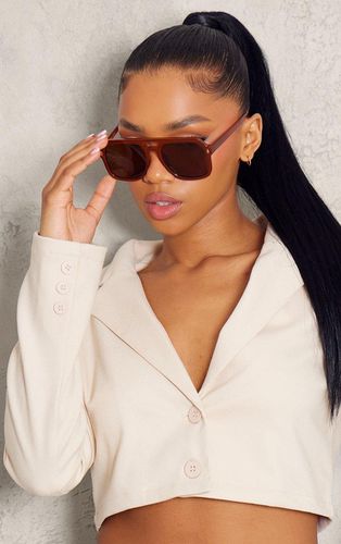 Womens Toffee Oversized Visor Aviator Sunglasses - - One Size - NastyGal UK (+IE) - Modalova
