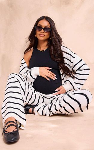 Womens Maternity Striped Knit Cardigan - 10 - NastyGal UK (+IE) - Modalova
