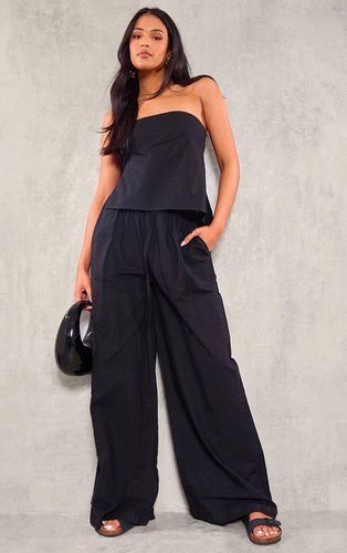 Womens Tall Faux Linen Wide Leg Trousers - 14 - NastyGal UK (+IE) - Modalova