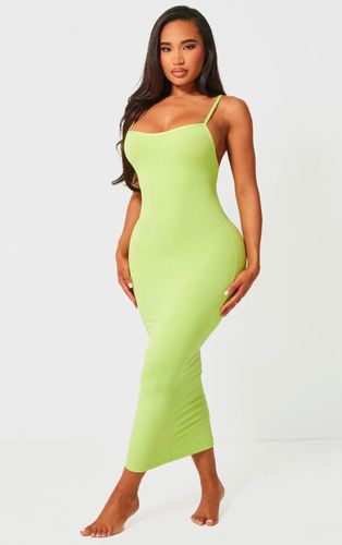 Womens Shape Lime Soft Sculpted Midi Dress - - L - NastyGal UK (+IE) - Modalova