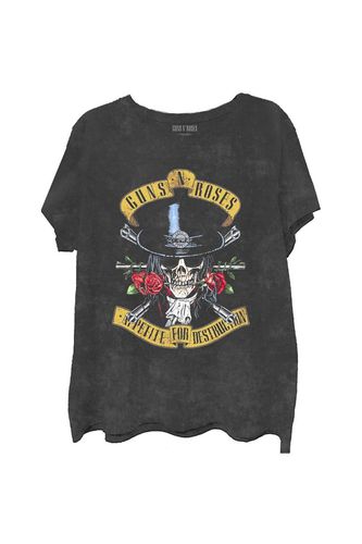 Appetite Washed T-Shirt - Black - S - Guns N Roses - Modalova