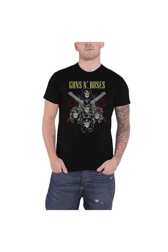 Pistols & Roses Cotton T-Shirt - - S - Guns N Roses - Modalova