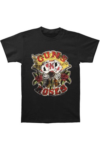 Cards Cotton T-Shirt - Black - M - Guns N Roses - Modalova