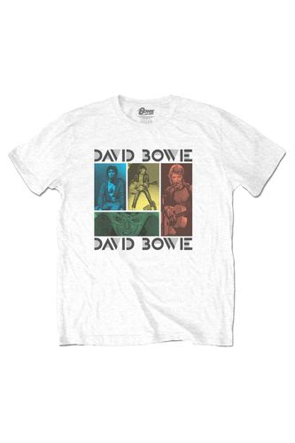 Mick Rock Collage T-Shirt - - S - David Bowie - Modalova