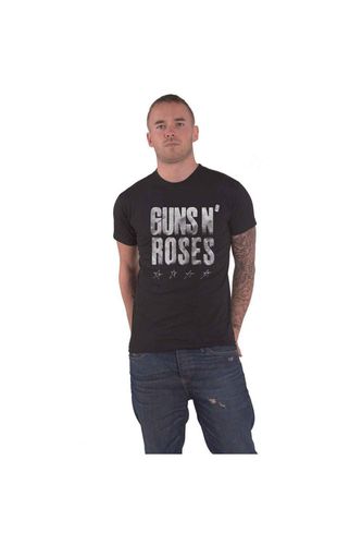 Paradise City Stars Back Print T-Shirt - - XXL - Guns N Roses - Modalova