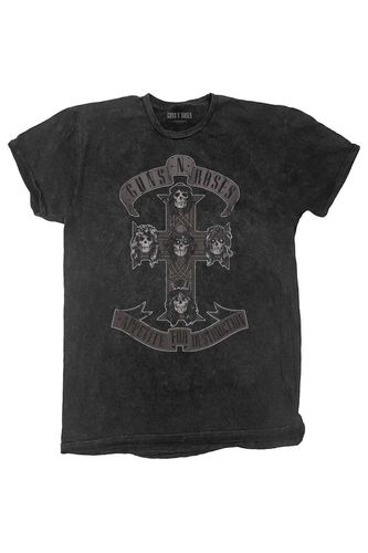 Cross Dip Dye T-Shirt - Black - M - Guns N Roses - Modalova