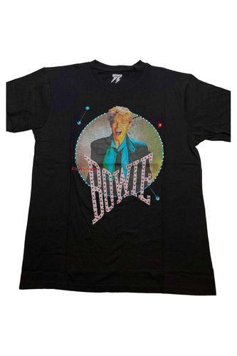 Vintage Embellished T-Shirt - - XXL - David Bowie - Modalova