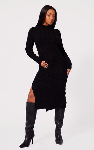 Womens Black Knit Maxi Dress - XS - NastyGal UK (+IE) - Modalova